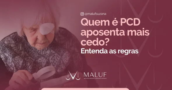 Quem é PCD aposenta mais cedo